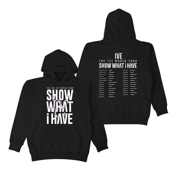 IVE THE 1ST WORLD TOUR Hoodies Kpop Merch Winter For Women/Men Long Sleeve Sweatshirt Pullover Streetwear