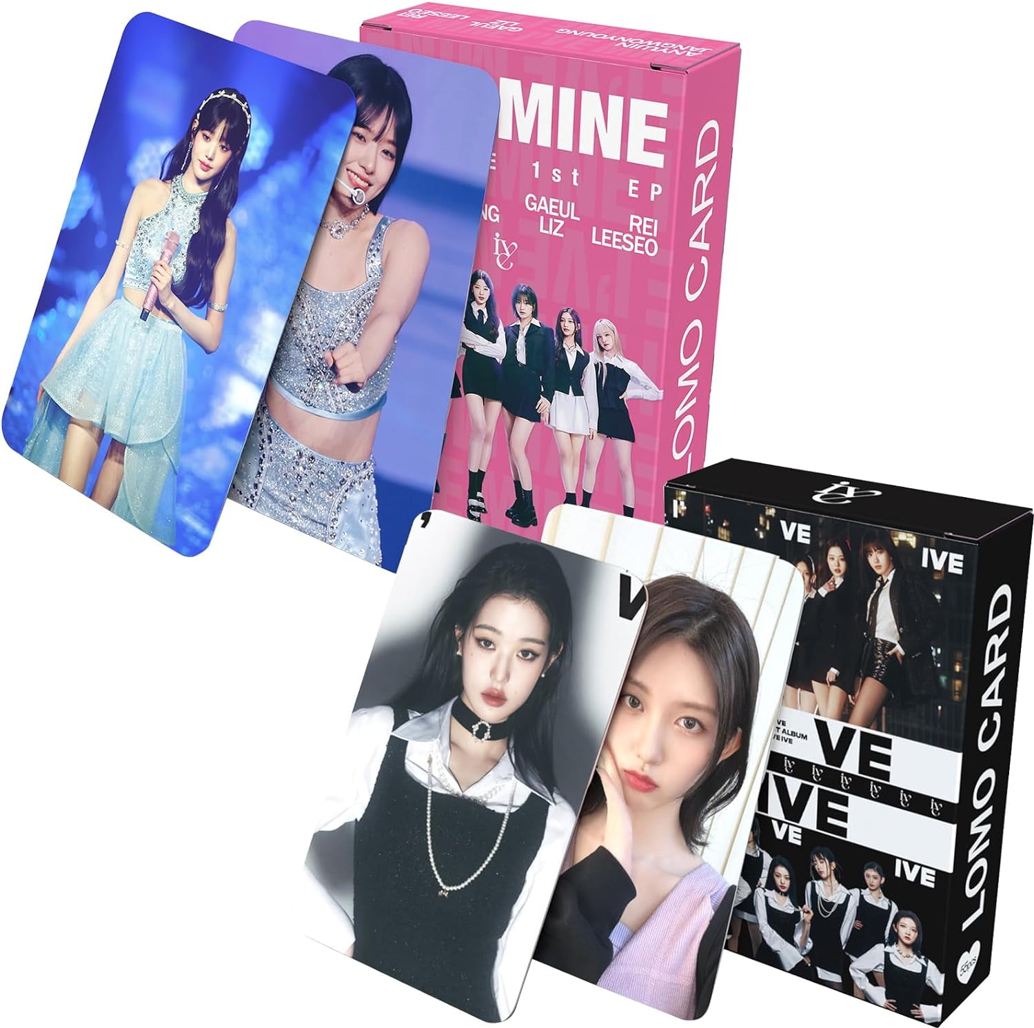 IVE i've IVE 55PCS Photocards Bundle with IVE I'VE MINE Album