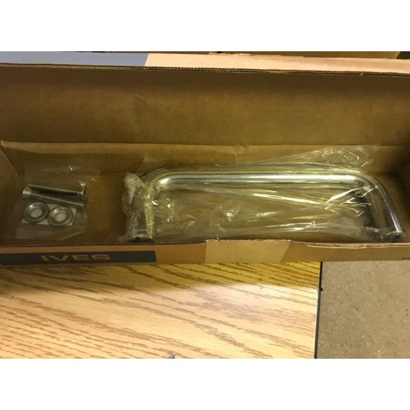 IVES 8103EZHD-0 US32D 316 STD Round Door Pull wirh Large 1-1/2" TO 2-1/2"