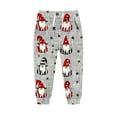 thumbnail image 1 of IVEYRTF Children's Christmas Pattern Pants Elastic Waistband with Drawstring and Pockets Thickened Casual Sports Sweatpants Trousers for Kids 2-13 Years(Multicolor,3-4 Years), 1 of 3