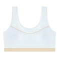 thumbnail image 1 of IVEYRTF Girls First Training Bra Breathable Comfort Light Support School Activities Wire Free Design Bralette Starter Undergarment(Green,12-13 Years), 1 of 5