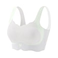 thumbnail image 1 of IVEYRTF Girls Lightly Padded Training Bra Modest Coverage School Activities Comfort Fit Wire Free Bralette Undergarment(Green,7-8 Years), 1 of 7
