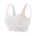 thumbnail image 1 of IVEYRTF Girls Lightly Padded Training Bra Modest Coverage School Activities Comfort Fit Wire Free Bralette Undergarment(Pink,9-10 Years), 1 of 7