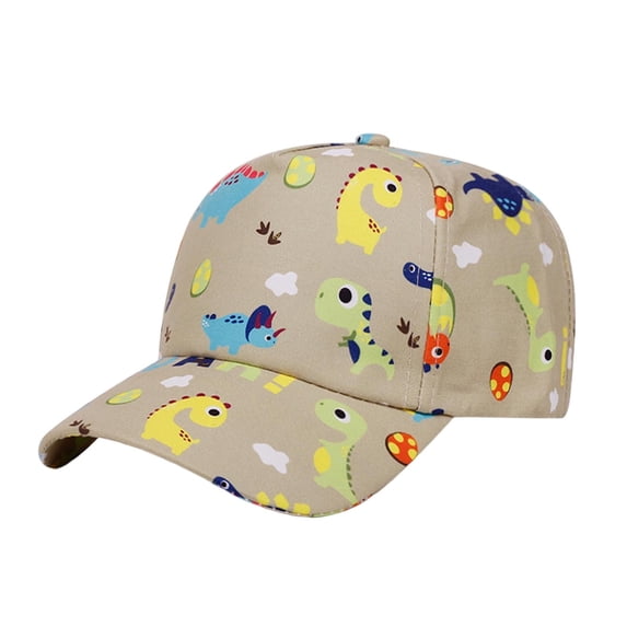 IVEYRTF Kids Baseball Hat Embroidered UV Protection Print Hats Soft Top Adjustable Sun Hat for Toddlers 2-6 Years