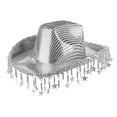 thumbnail image 1 of IVEYRTF Womens Sequin Western Cowgirl Hat Lightweight Breathable for Party Performances Festive Hat, 1 of 1