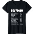 thumbnail image 1 of IVF Gift Warrior Mom Price Transfer Day Infertility T Shirt T-Shirt, 1 of 4