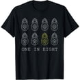 thumbnail image 1 of IVF One In Eight Pineapple Infertility Transfer Day T-Shirt, 1 of 4