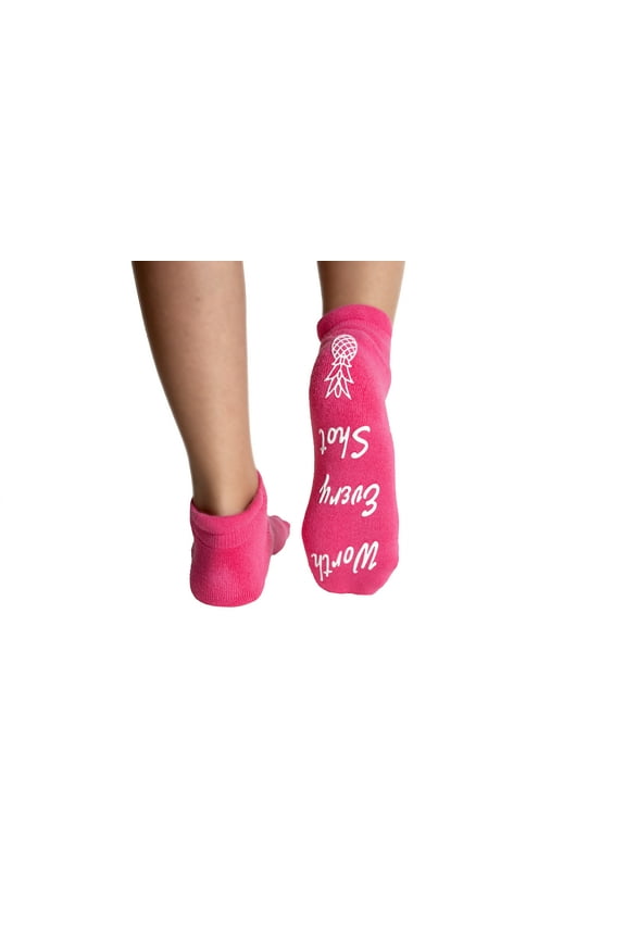 IVF Socks | Lucky Transfer Day Socks | IVF Gifts for Women | Labor + Delivery Socks | Worth Every Shot | Infertility Hope Gift | One-Size