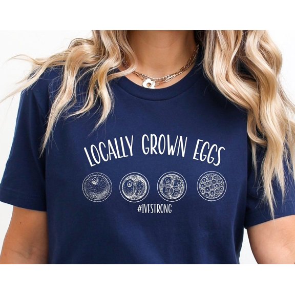 IVF Transfer Day Shirt Egg Retrieval Day Shirt IVF Strong Shirt Funny Ivf Gift for Wife Gi