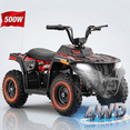 thumbnail image 1 of IVFJFV 36V 500W Electric Four Wheeler Off-Road Ride On,Dual Speed 10/15MPH,Dual Shock Absorbers,Disc Brake,LED Headlight,Max Load 143LBS, Safety Flag & Emergency Stop Switch,RED, 1 of 10