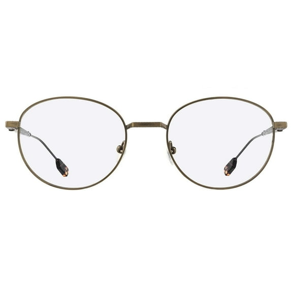 IVI Vision Agent Antique Gold With Ambercomb Tortoise Frame Eyeglasses