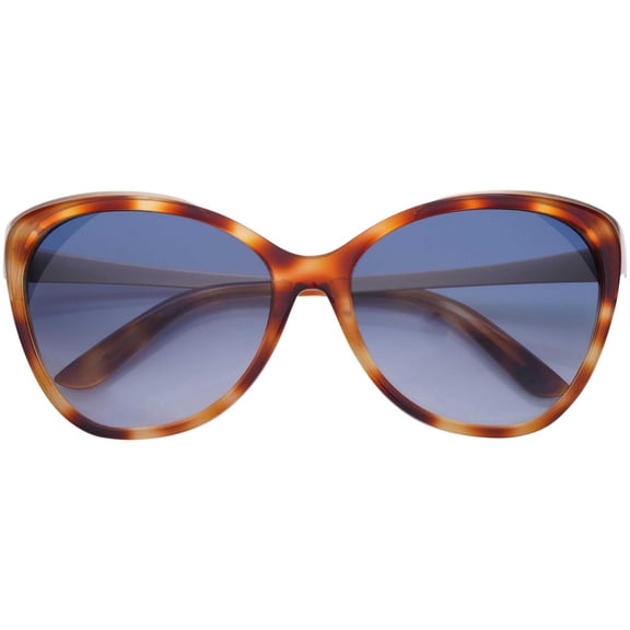 IVI Vision Daggerwing Leopard Tortoise Frame Blue Gradient Lens Sunglasses