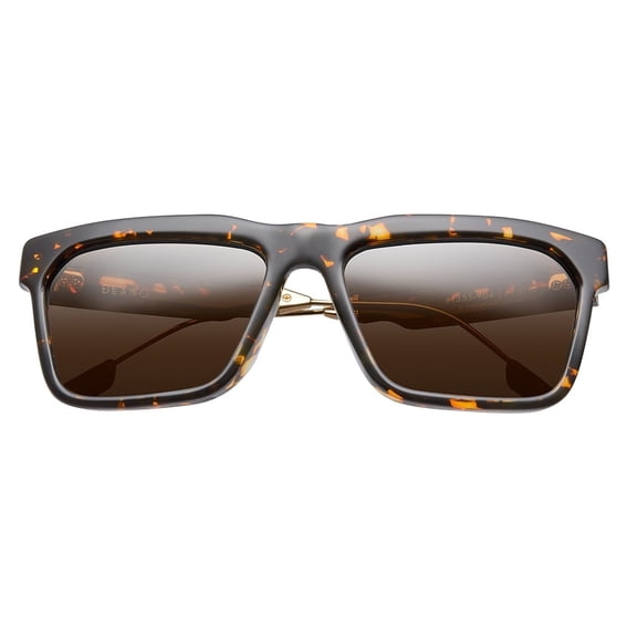 IVI Vision Deano Ambercomb Tortoise with Bronze AR Lens Unisex Sunglasses