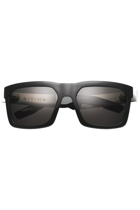 Giving Polished Black - Grey Polarized Lens Sunglasses