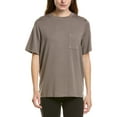 thumbnail image 1 of IVL Collective womens  Boyfriend Sleep T-Shirt, s, Brown, 1 of 2