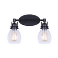 thumbnail image 1 of IVL705A02BK Canarm Inc Carson - 2 Light Bath Vanity-10.25 Inches Tall and 7.25 Inches Wide-Metal Finish, 1 of 2