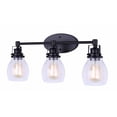 thumbnail image 1 of IVL705A03BK Canarm Inc Carson - 3 Light Bath Vanity-10.25 Inches Tall and 7.25 Inches Wide-Metal Finish, 1 of 3