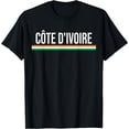 thumbnail image 1 of IVORY COAST FLAG SPORTS SOCCER FOOTBALL ATHLETIC TEAM JERSEY T-Shirt, 1 of 2