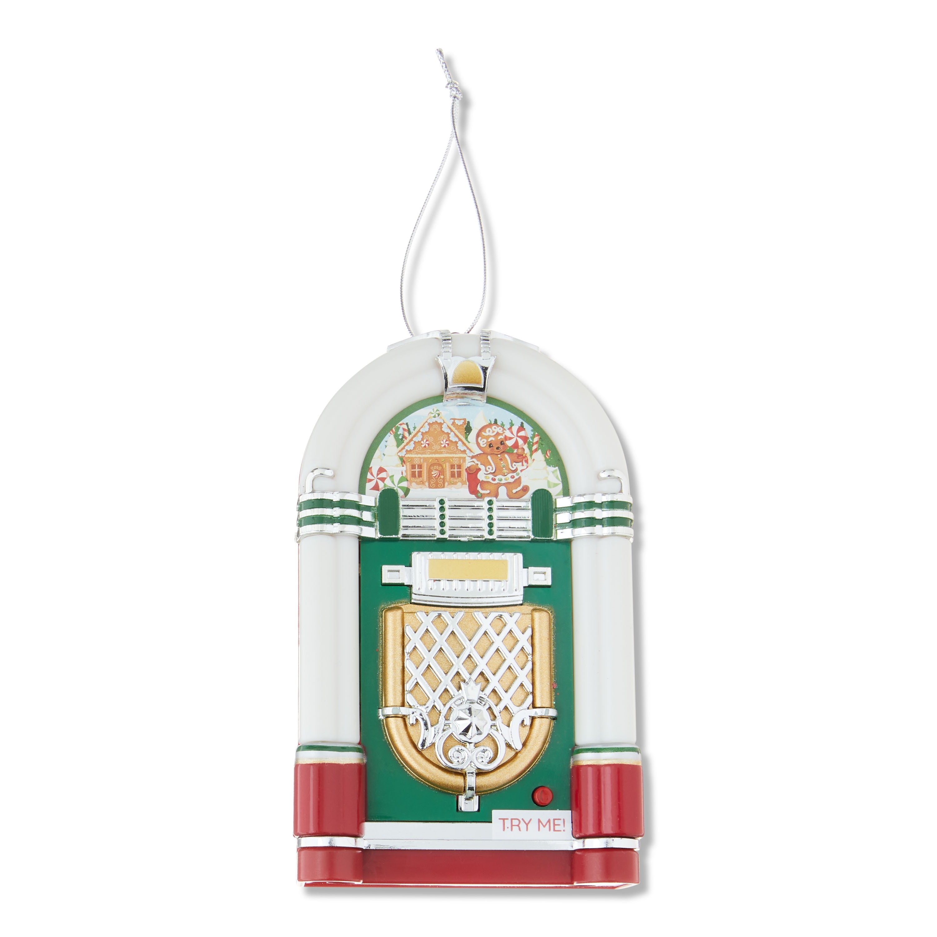 Mr. Christmas Mini Jukebox Ornament, Ivory - Walmart.com