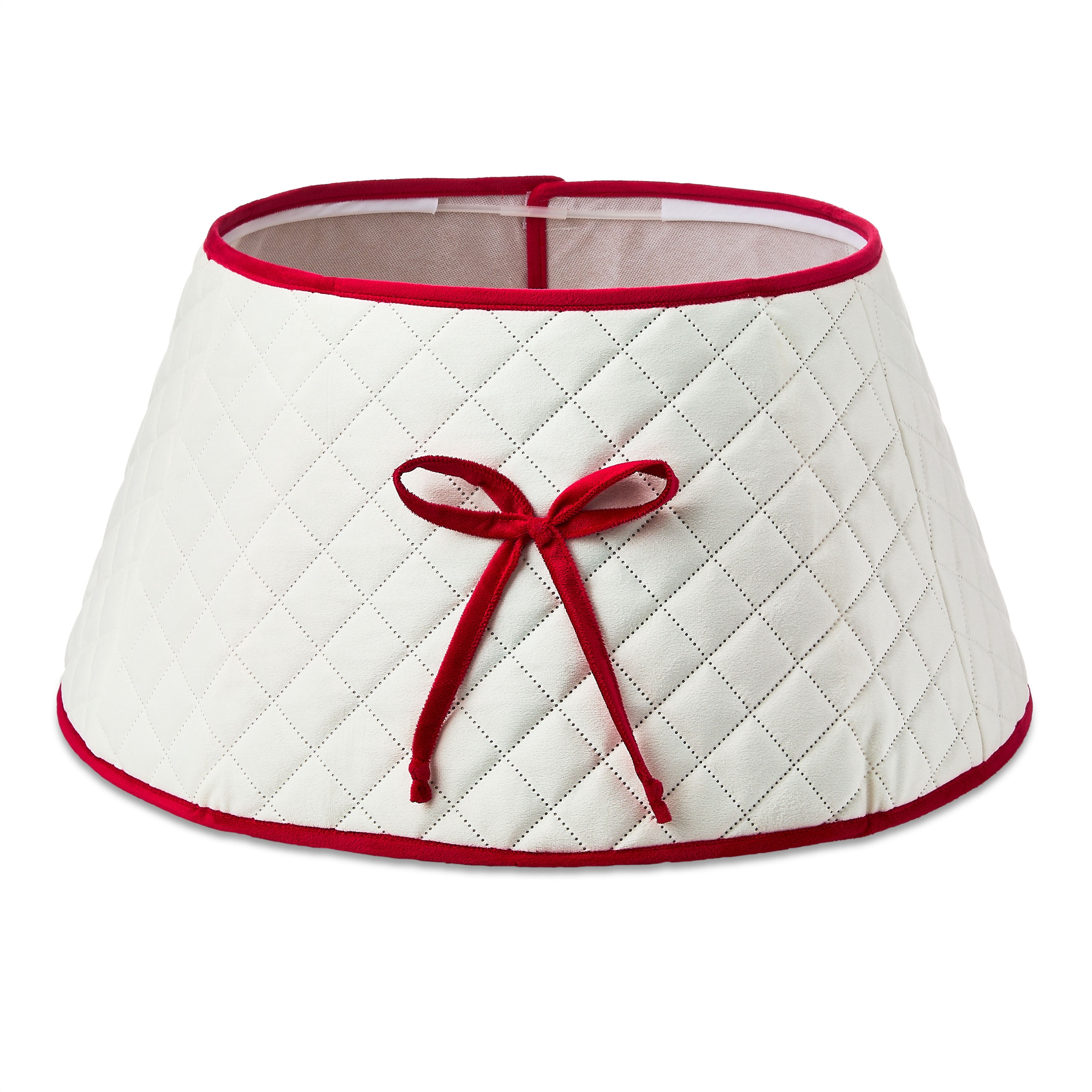 Quilted Christmas Tree Stand Band, Ivory, 22", by Holiday Time