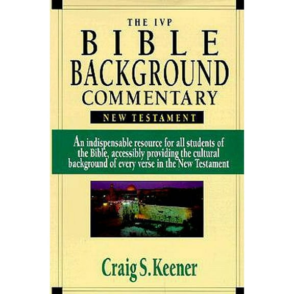 Pre-Owned The IVP Bible Background Commentary: New Testament Paperback - USED