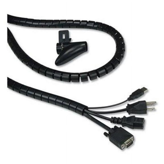 IVR 72 in. Management Floor Cable, Black