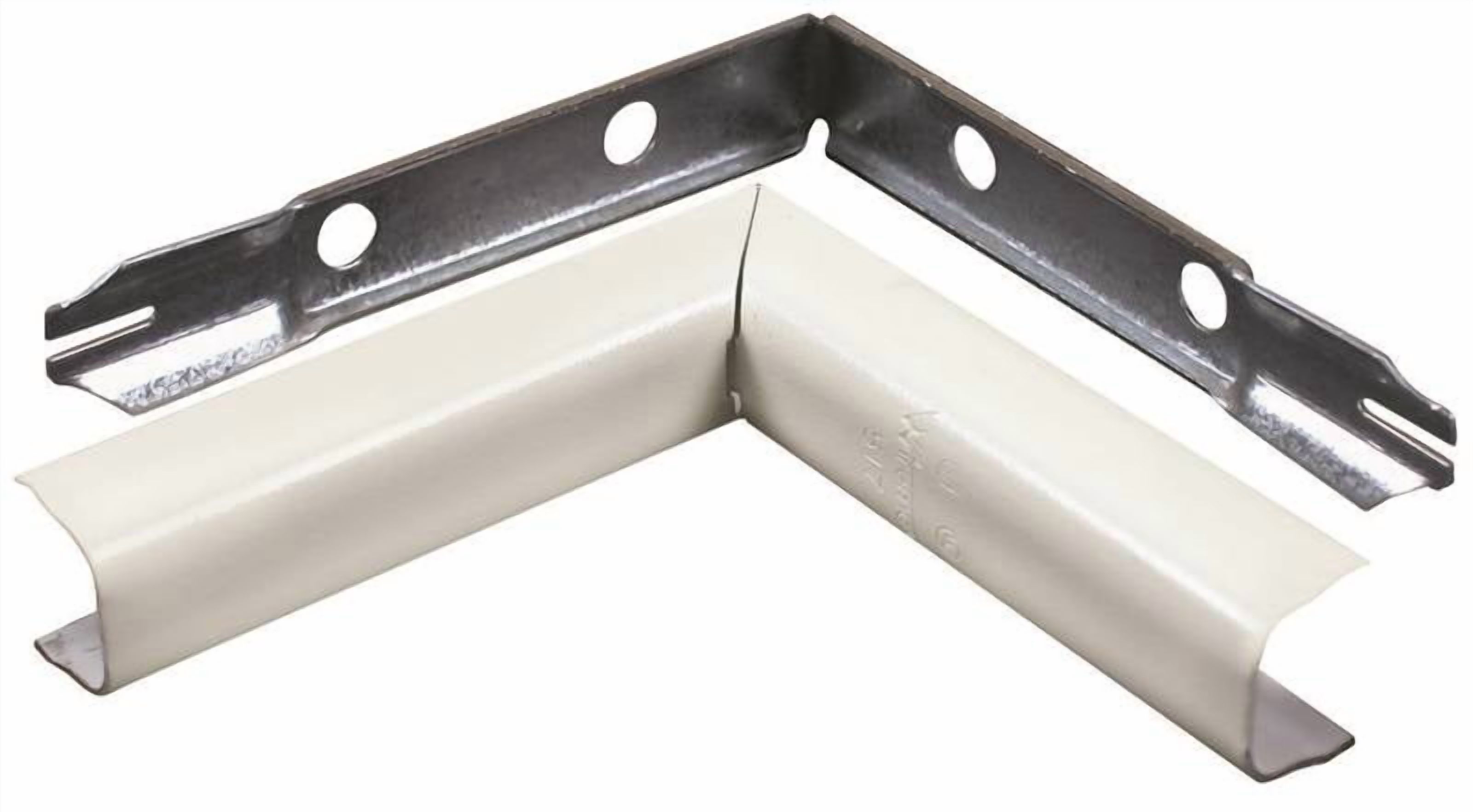 Wiremold B-7 Raceway Inside Elbow, Metal, Ivory - Walmart Business Supplies