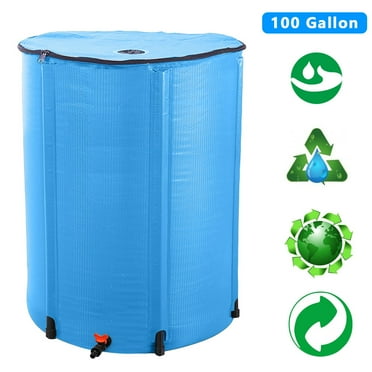 WaterPrepared 55 Gallon Capacity HDPE Emergency Water Storage Tank ...