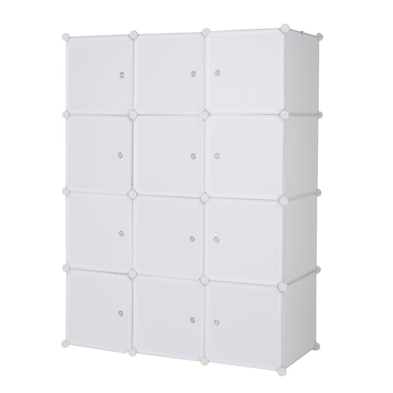 Stackable Cube Storage Design IVV 12 Cube Organizer Stackable Plastic Cube Storage Shelves Design ...