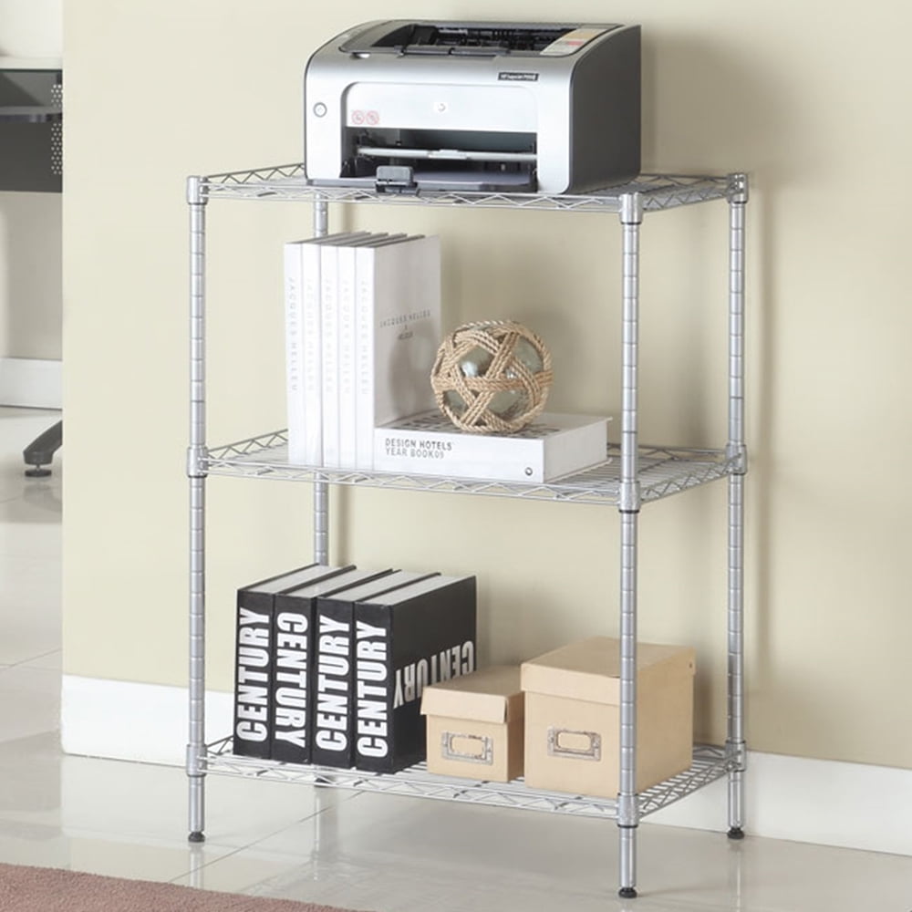 IVV 3-Tier Storage Shelves Adjustable, Wire Shelving Heavy Duty Storage ...