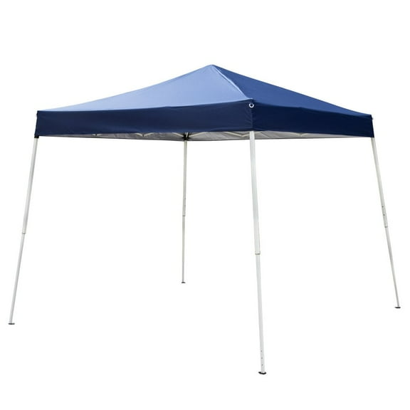 IVV 7.8' x 7.8' Outdoor Instant Portable Waterproof Shade Folding Canopy with Carry Bag, Blue