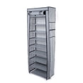thumbnail image 1 of IVV 9 Layer Non-Woven Shoes Cabinet Room Saving Shoe Rack Gray, 1 of 7