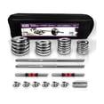 thumbnail image 1 of IVV Adjustable Dumbbell Set, Home Gym Cast Iron Barbell Sets with Rolling Carry Box, 110lbs Office Bedroom Workout Dumbbells for Men and Women, 1 of 6