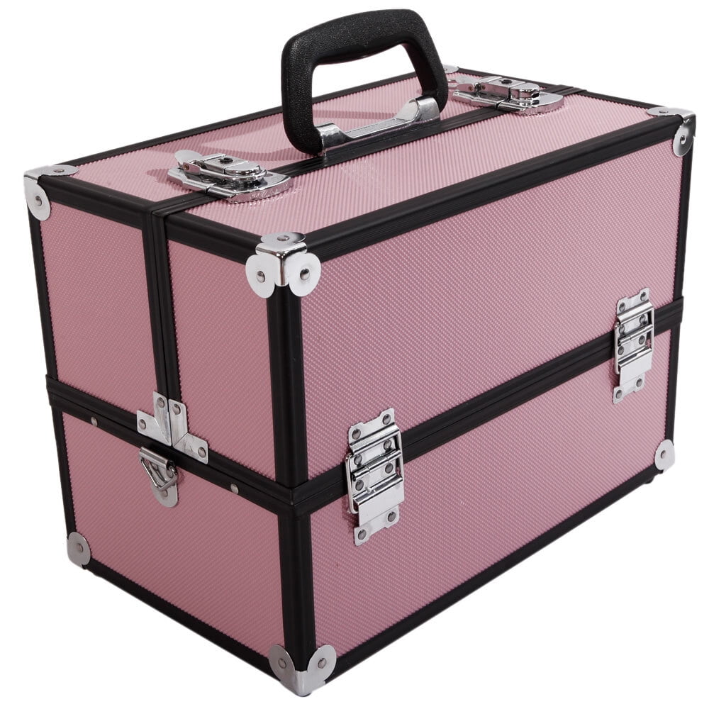 IVV Aluminum Alloy Cosmetics Storage Case, Multilayer Travel