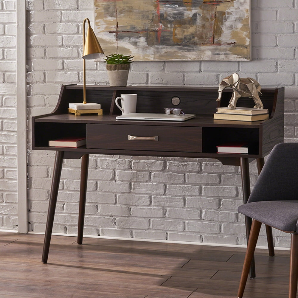 Computer Desk With Drawers 50 Inch Home Office Computer Desk With 3 ...