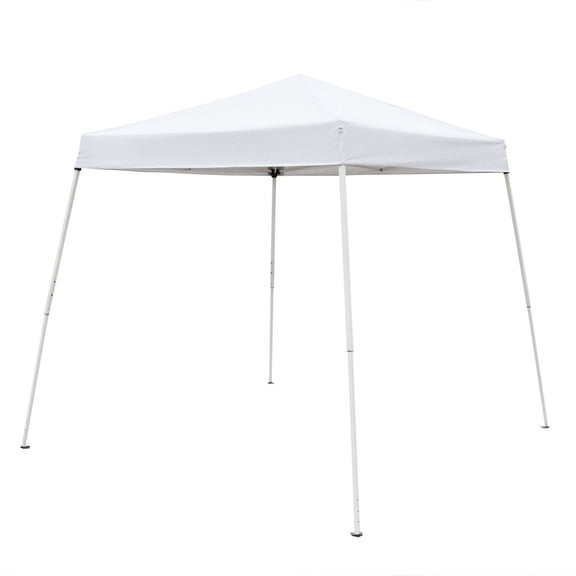 IVV Durable Folding Canopy Tent with Carrier Bag (7.8'x7.8', White)