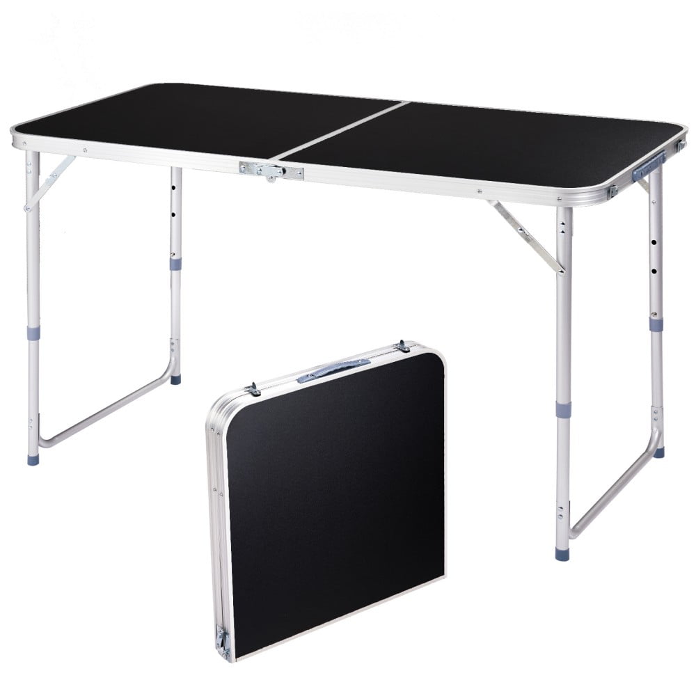 IVV Folding Table 4 Foot - Portable Heavy Duty Fold-in-Half Utility ...