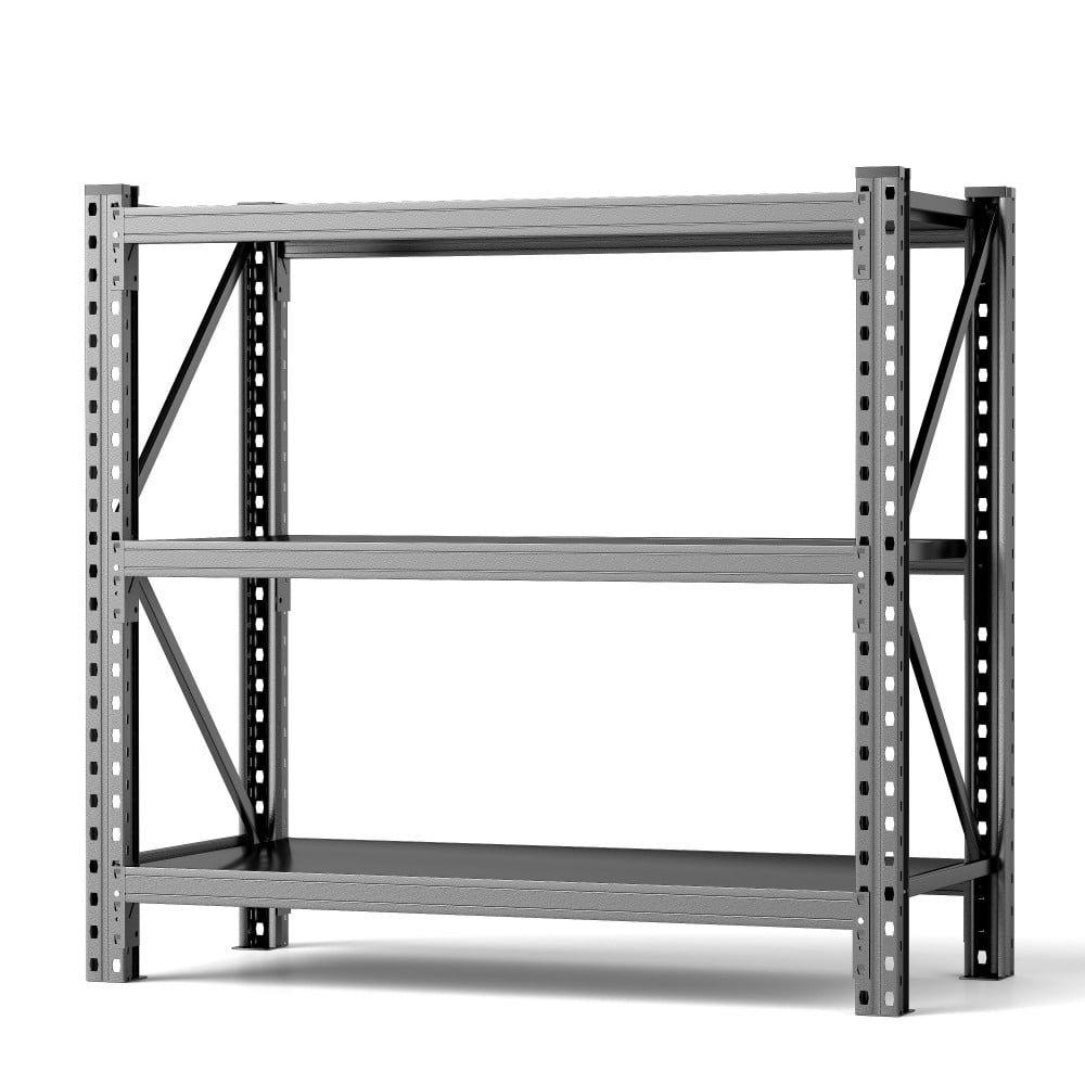 IVV Garage Shelving, 3-Tier Heavy Duty Adjustable Storage Rack, 5000LBS ...