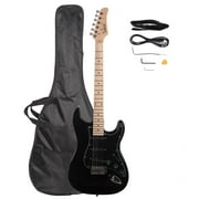 IVV Gst Stylish Electric Guitar Kit With Black Pickguard Black