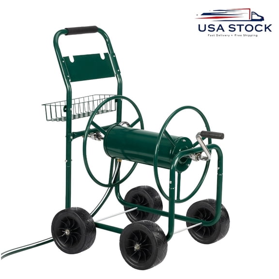 IVV Iron Four-Wheels Pipe Truck, Dark Green