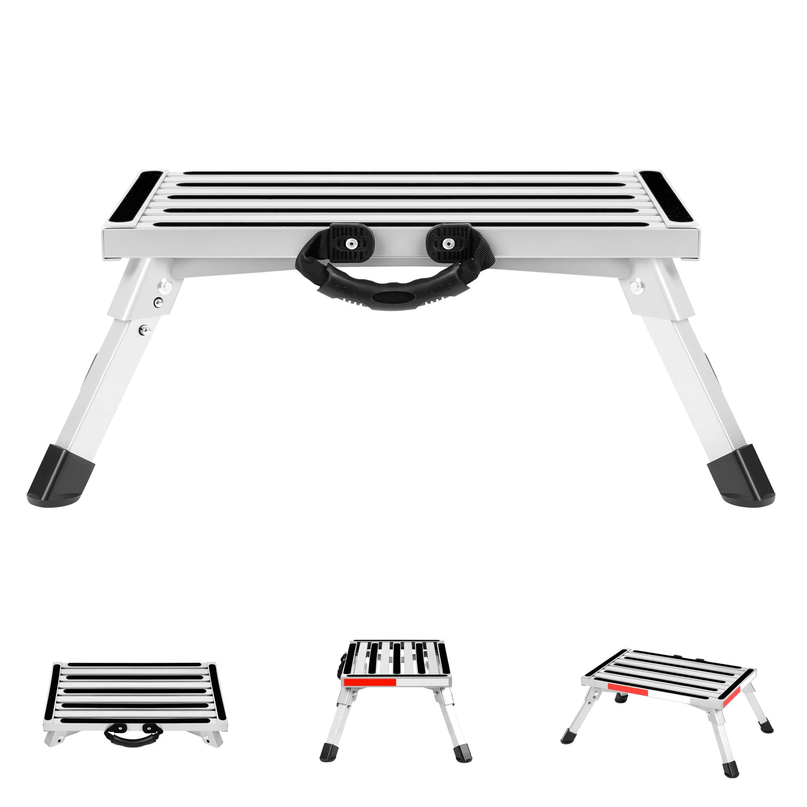 IVV Portable Folding Aluminum Platform Step Stool RV Ladder with