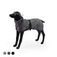 thumbnail image 1 of IVV Warm Dog Coat Adjustable Dog Jacket Dog Winter Coat Dog Jacket for Cold Weather Soft Winter Coat for Small Medium Extra Large Dogs, Dark Gray, Size L, 1 of 7