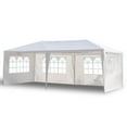 thumbnail image 1 of IVV Waterproof Outdoor Event Tent 10x20Ft with 4 Side Panels, White PE Cloth Canopy Gazebo for Parties, Weddings, and Gatherings, 1 of 8