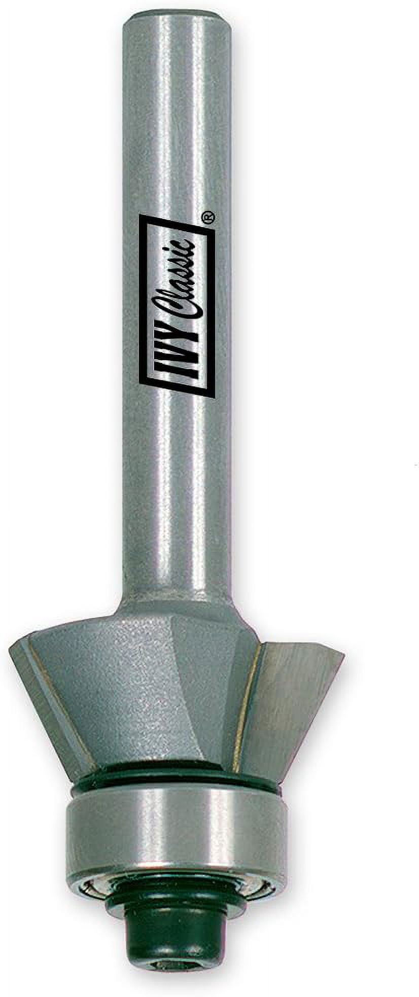 IVY Classic 22-Degree Bevel Laminate Trim Carbide Router Bit with Ball ...