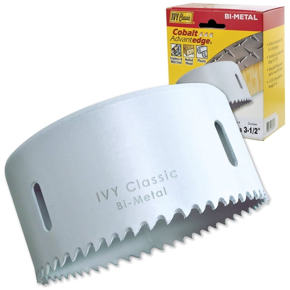 IVY Classic 28056 3-1/2" Bi-Metal Variable Pitch Hole Saw, 1/Box