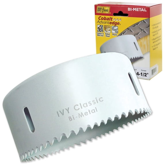 IVY Classic 28072 4-1/2" Bi-Metal Variable Pitch Hole Saw, 1/Box