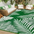thumbnail image 1 of IValue Large Outdoor Rug for Patio Plastic 9’x12’ Straw Rug Reversible Mats UV Resistant Camping Mat, 1 of 1