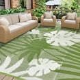 thumbnail image 1 of IValue Large Outdoor Rug for Patio Plastic 9’x12’ Straw Rug Reversible Mats UV Resistant Camping Mat, 1 of 1