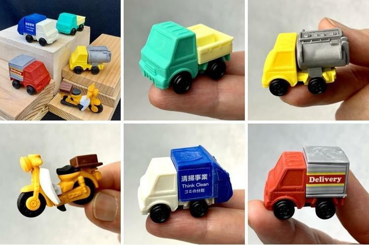 IWAKO TRUCKS ERASER