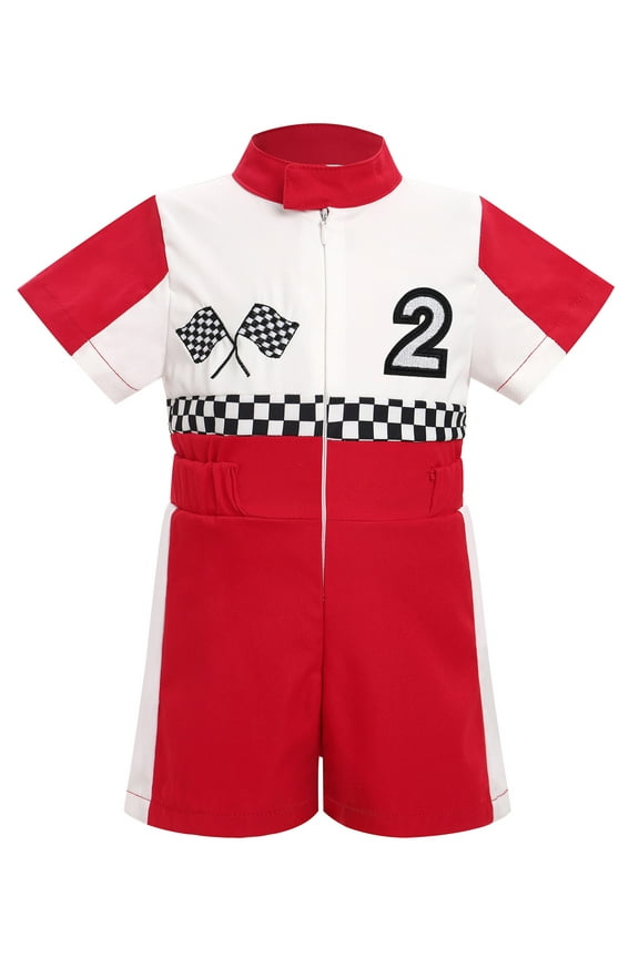 2nd Birthday Baby Clothes Cosplay Party Dressy Jumpsuit Size 18-24M Comfort Plaid Printed Bodysuit 18-24M